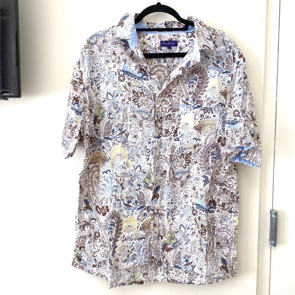 Alan Flusser Other - Alan Flusser Short Sleeve Button Down
